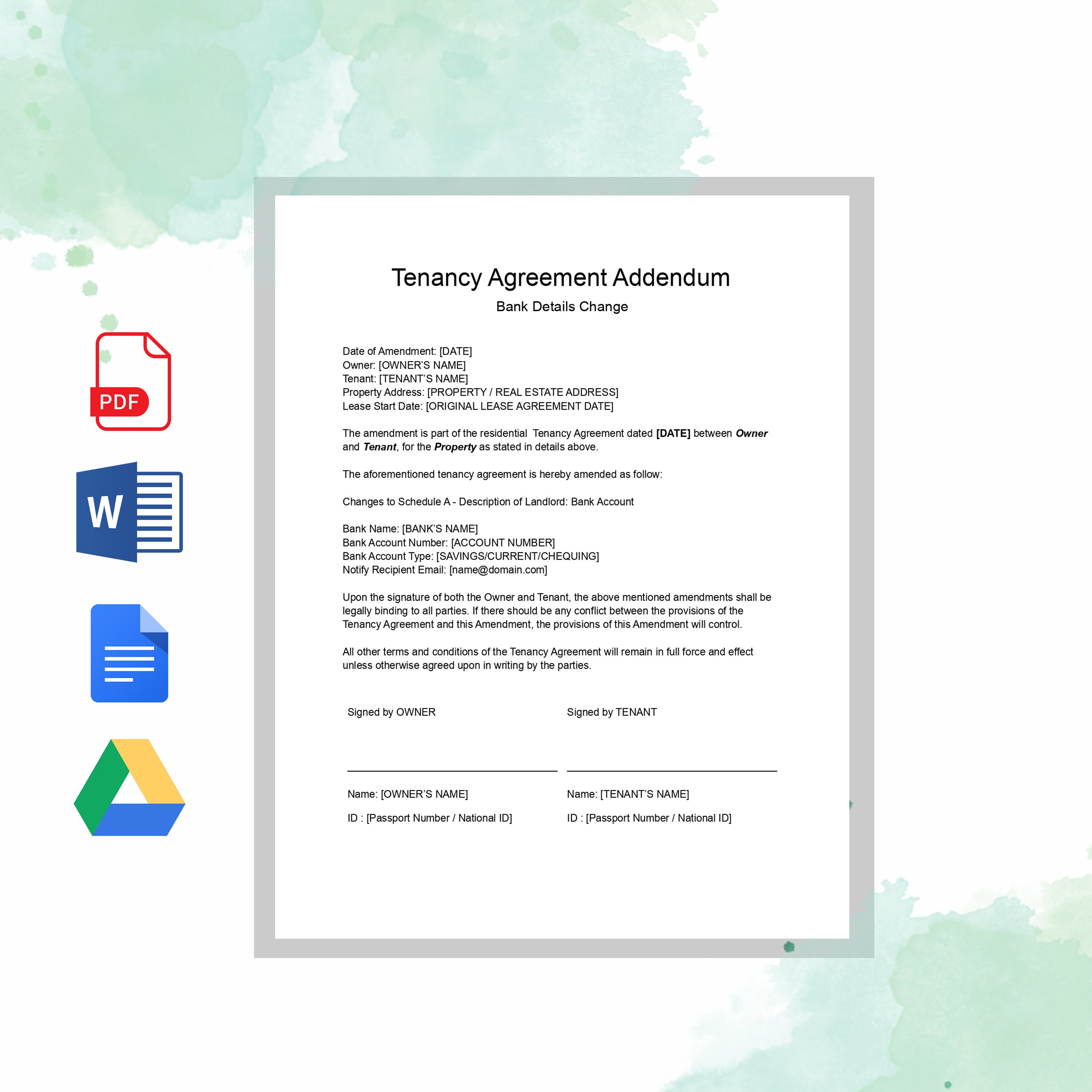 Tenancy Agreement - Etsy