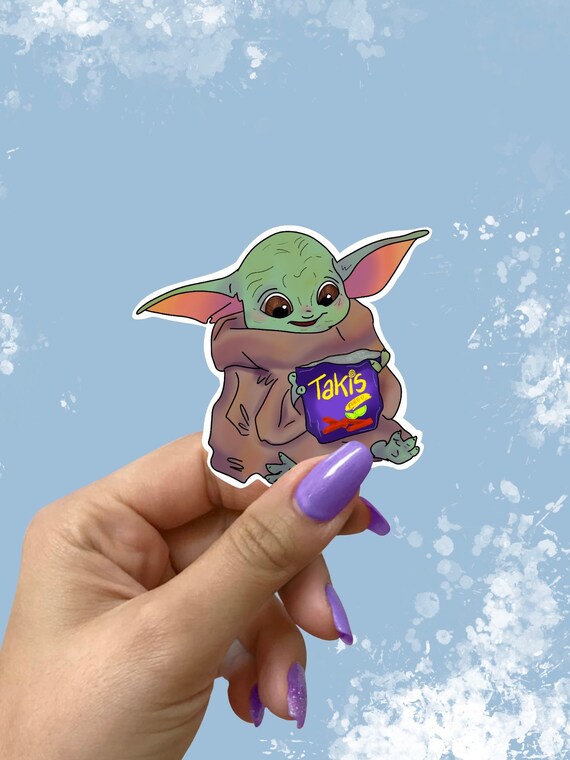 Bebe Yoda Comiendo Takis Star Wars Bebe Yoda Etsy