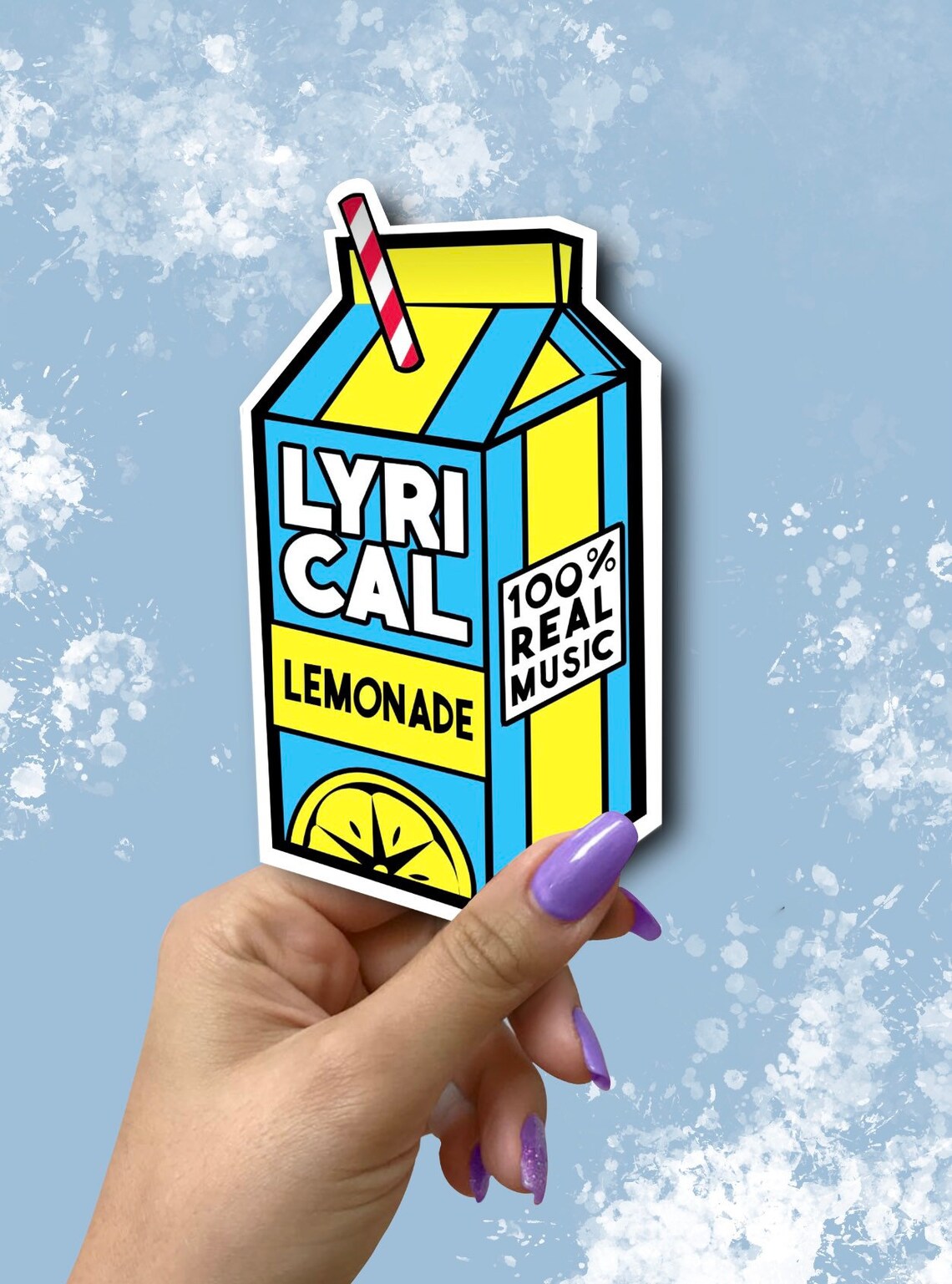 Lyrical Lemonade Merch Sticker High Quality Waterproof and Etsy