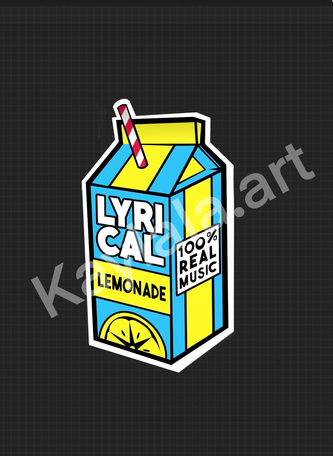 Lyrical Lemonade Merch Sticker High Quality Waterproof and Etsy