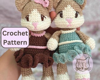 Pretty Kitty Crochet PATTERN