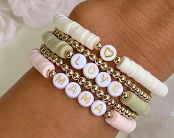 Womans Name Bracelet, Personalized Bracelet, BFF Gift, Mama Bracelet, Kids Name Bracelet, New Mom Gift, Valentines Day bracelet | Wife Gift