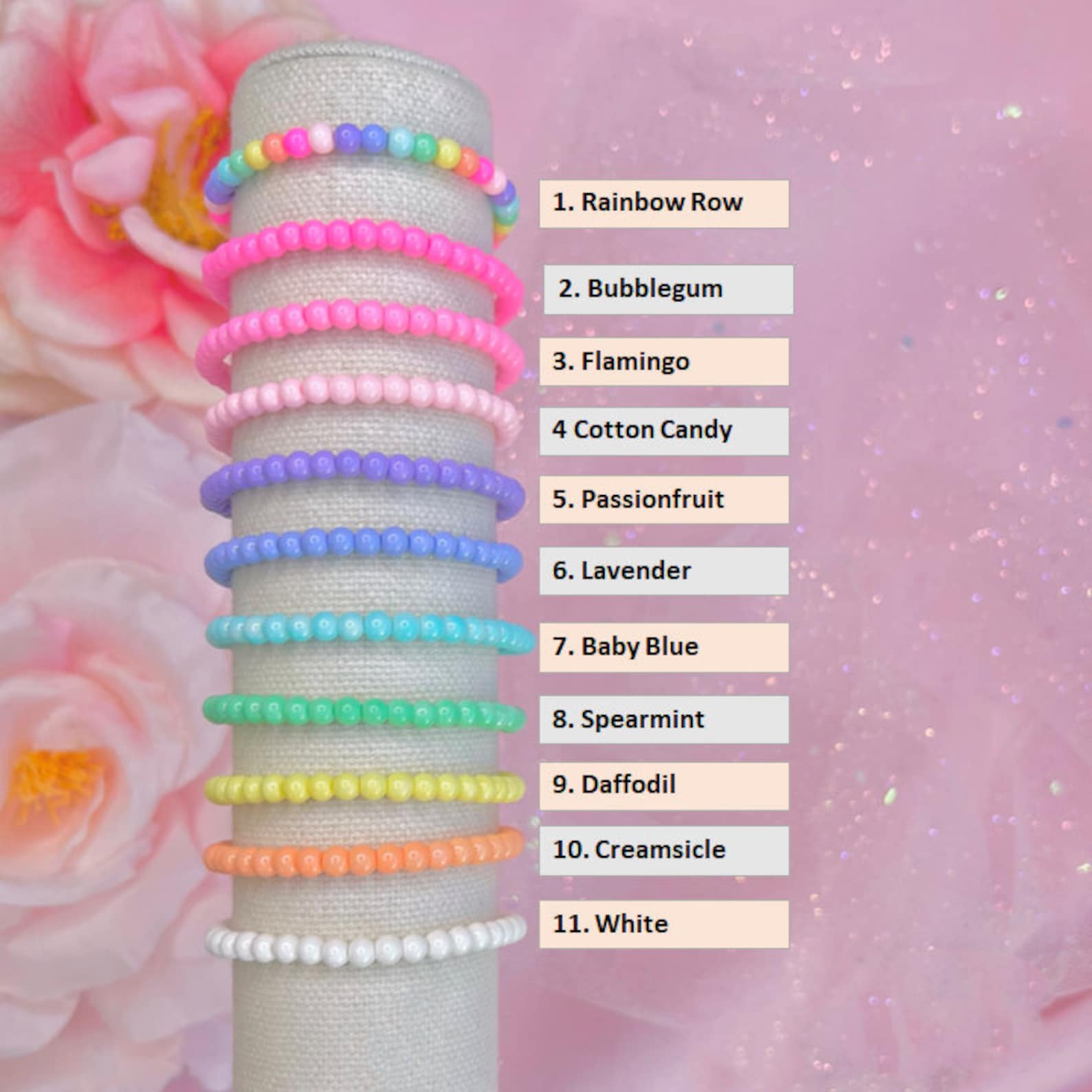 Stacking Gold Heart Charm Bracelet Beaded Name Bracelets Etsy