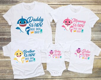 Baby Shark Birthday Shirts