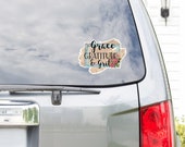 Fall Decal, Vinyl Decal, Tumble Decal, Car Decal, Window Car Decal, Laptop Decal, Bumper Sticker, Vinyl Decal