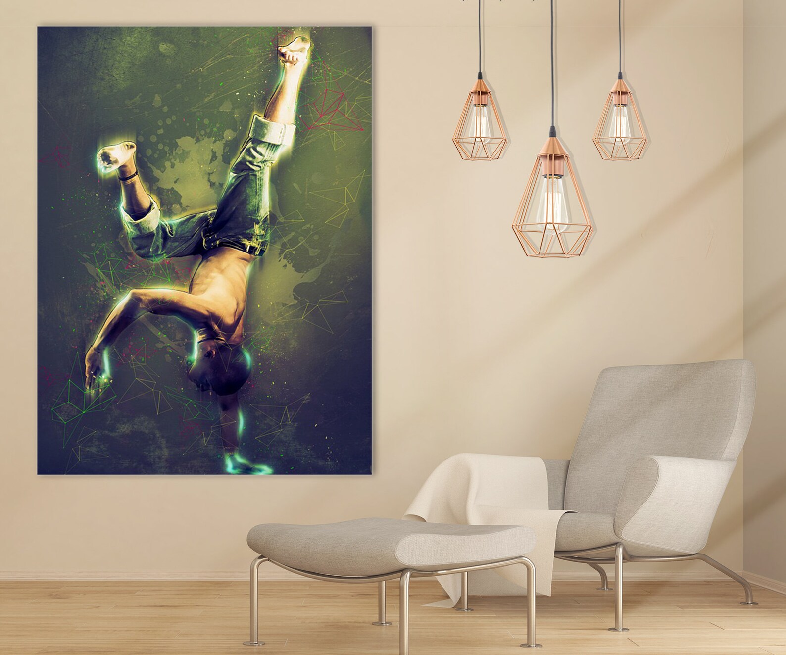 Hip Hop Wall Art Street Dance Canvas Print Dancing Wall Art Etsy