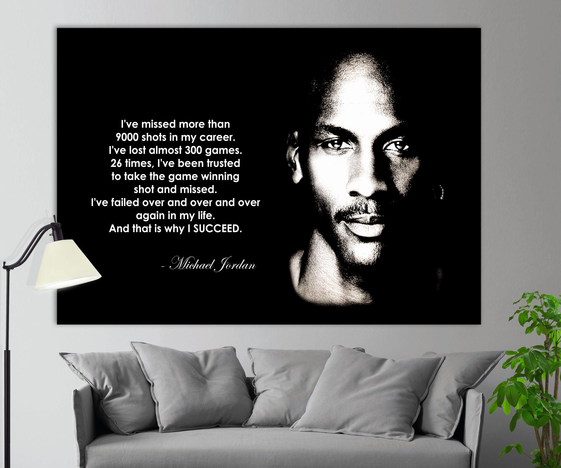 michael jordan canvas