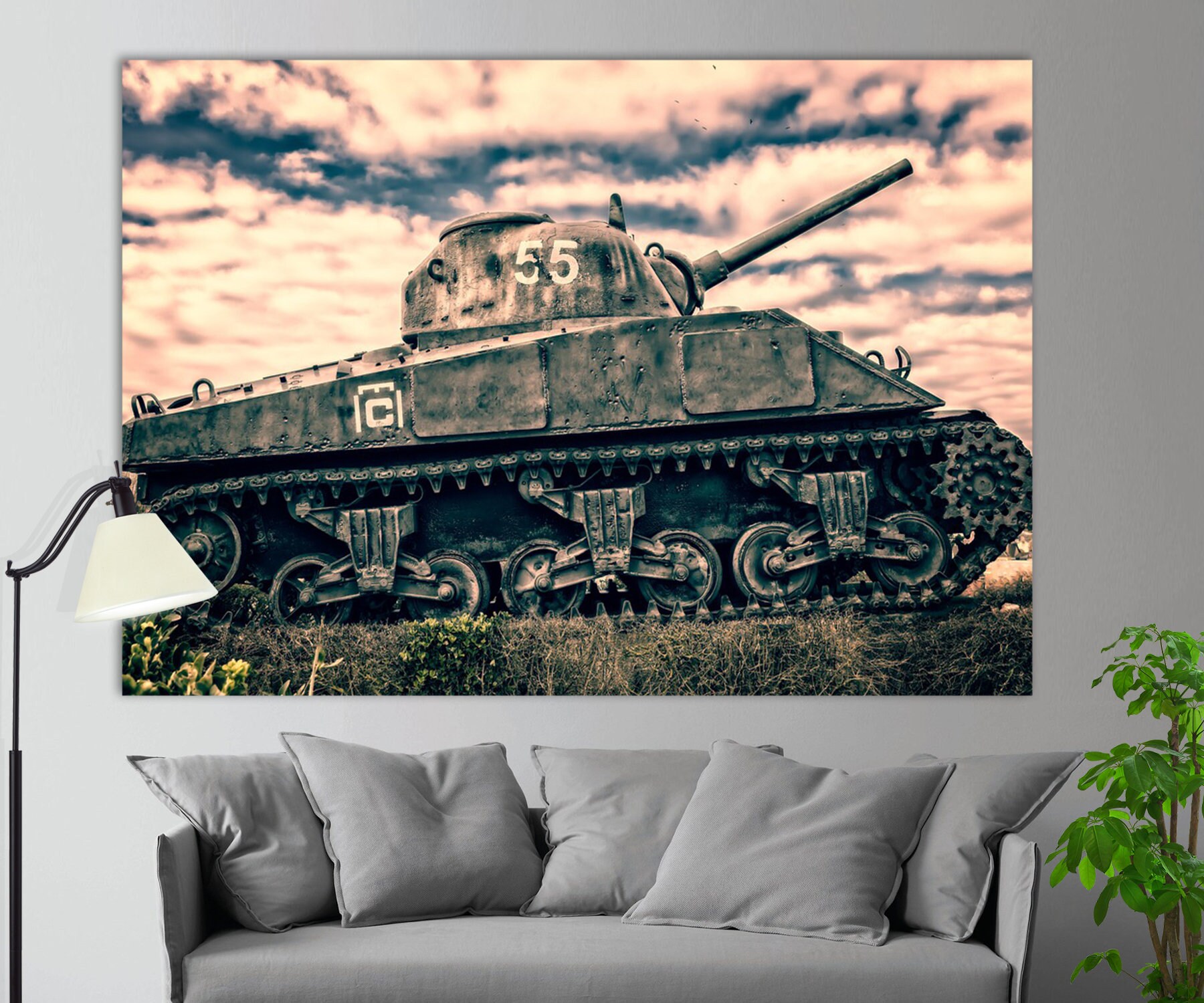 Panzer 6 Tiger World war 2 childrens tank t-shirt ww2 of tanks Thunder printed 