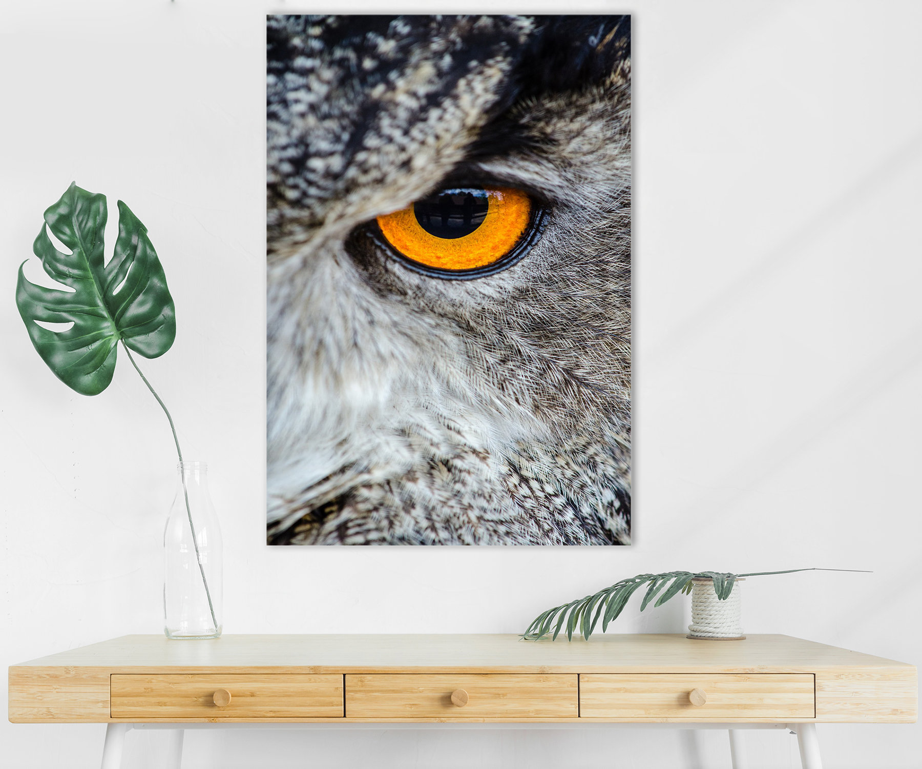 Owl Wall Art, Owl Canvas Print, Birds Canvas Art, Owl Print, Owl Poster