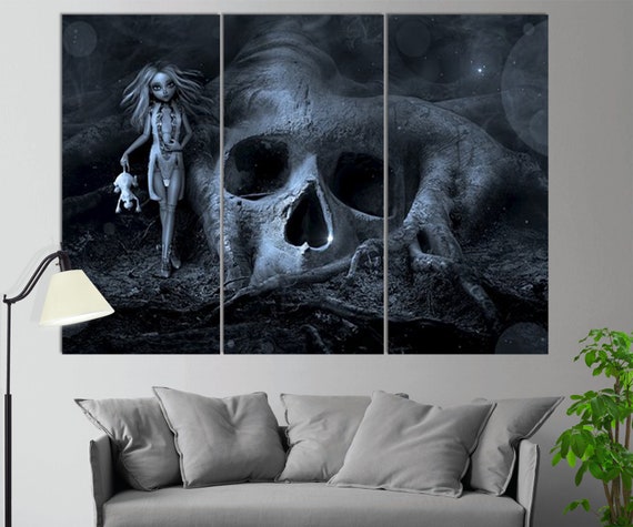19+ Finest Skull wall art images info