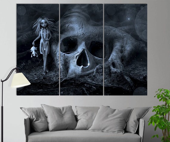 19+ Finest Skull wall art images info