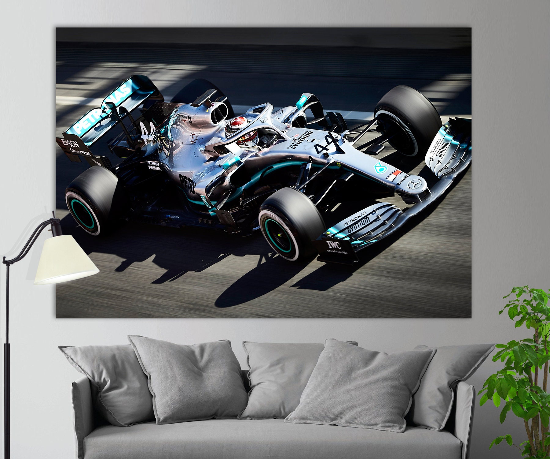 Poster Formule 1  Poster Lewis Hamilton – JustBeBeauf