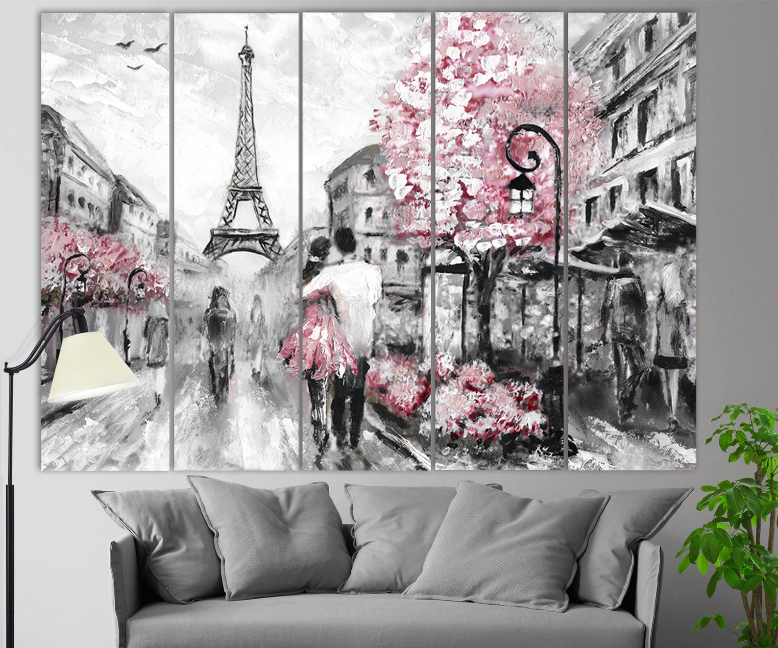 Yeele Fotohintergrund „Paris Panorama“ – Vinyl-Hintergrund Für Fotoshootings, 1x1,5m Bis 3x4,5m