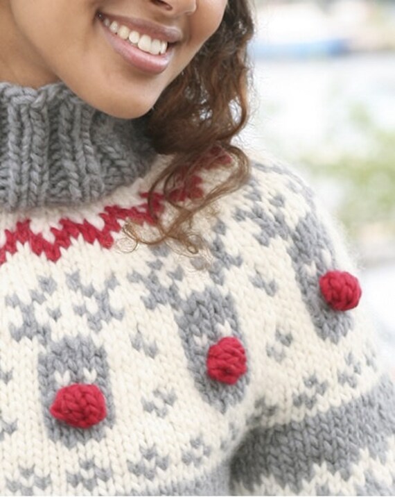 100 wool christmas jumper