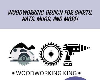 Woodworking | Handyman | Builder | Carpentry | Craftsman | PNG Digital Download | Woodshop | Shirt | Cup | DIY | Women | Men