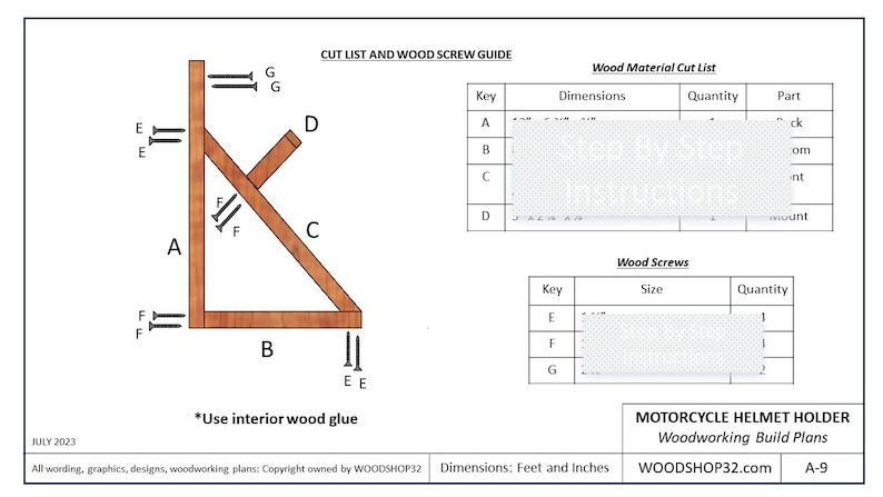 Motorcycle Helmet Holder Woodworking Plans Storage Wall Mount Helmet Holder Rack Bike Gear Display Gloves Sunglasses image 3
