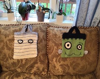 Fantásticas bolsas de dulces de Halloween.