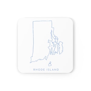 Rhode Island Coaster Set, Rhode Island Coasters, Newport RI Coasters, RI Coasters, Rhode Island Bar Accessories, Newport RI Home Decor