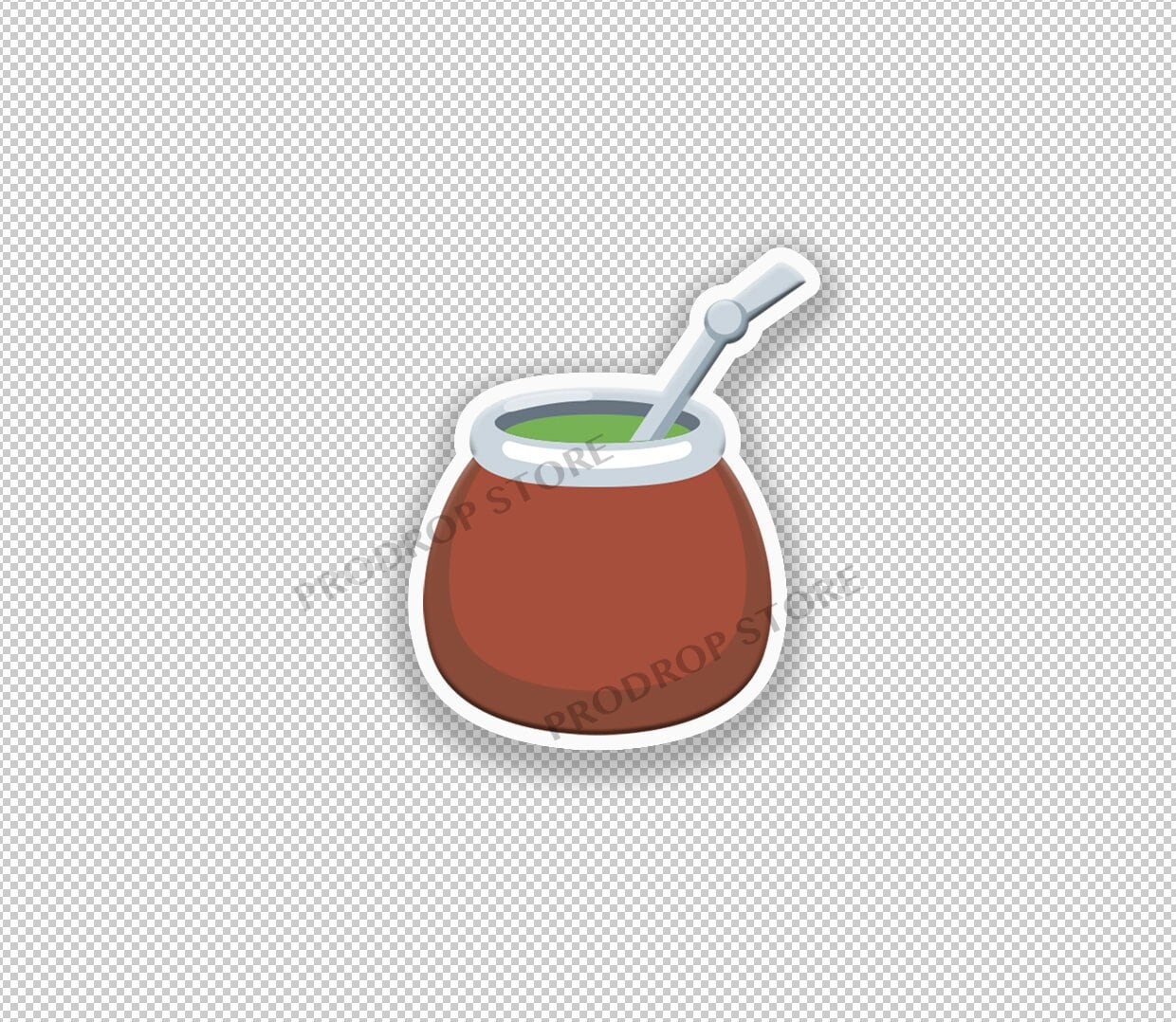 Argentina Mate Emoji Car Decal / Sticker Yerba Mate Argentino 3” Termo ...