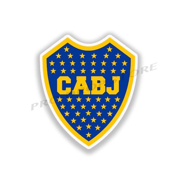 Boca Juniors Decal Sticker CABJ High quality Durable Argentina football Car bumper World Cup GOAT D10S Maradona