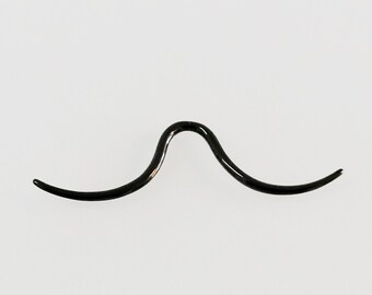 mustache septum piercing