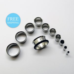 Ecarteur O Reilles Ear Tunnels Plugs Piercing Cubic Zirconia Acrylic - Foto 3