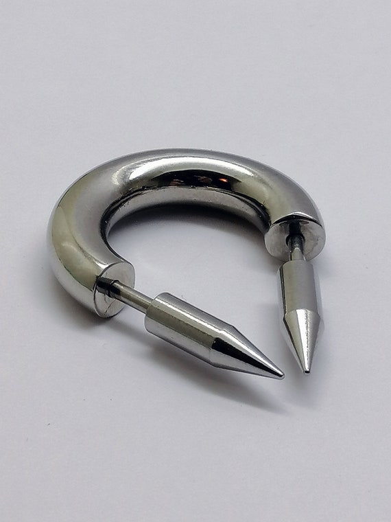 6mm 2g Kreisformige Hufeisen Langhantel Spikes Nickel Frei Etsy