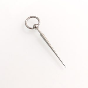 Surgical Steel Spike Drop Earring, Captive Bead Ring, Lobe Helix Daith