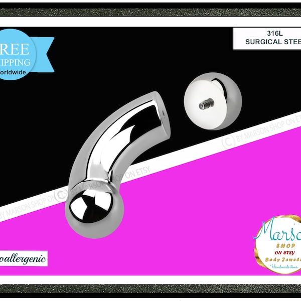 Prince Albert Curved Etsy