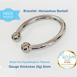 6mm 2g Kreisformige Hufeisen Langhantel Spikes Nickel Frei Etsy
