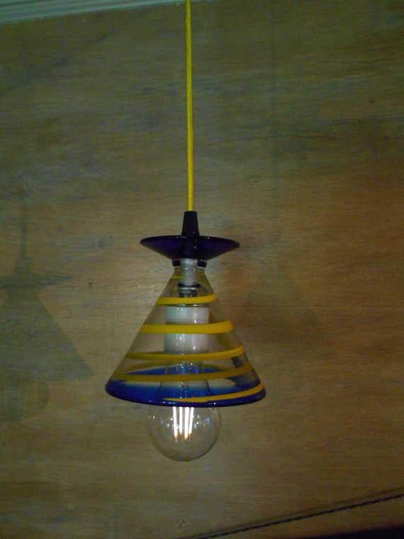 Margarita Glass Pendant Ceiling Light Fixture Etsy