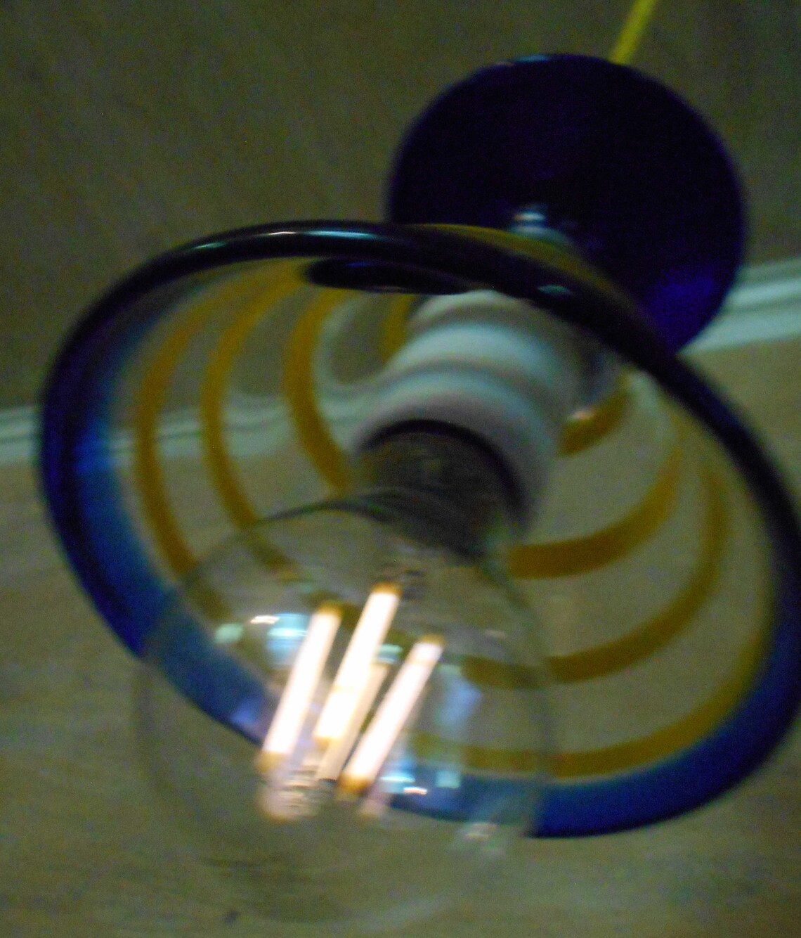 Margarita Glass Pendant Ceiling Light Fixture Etsy