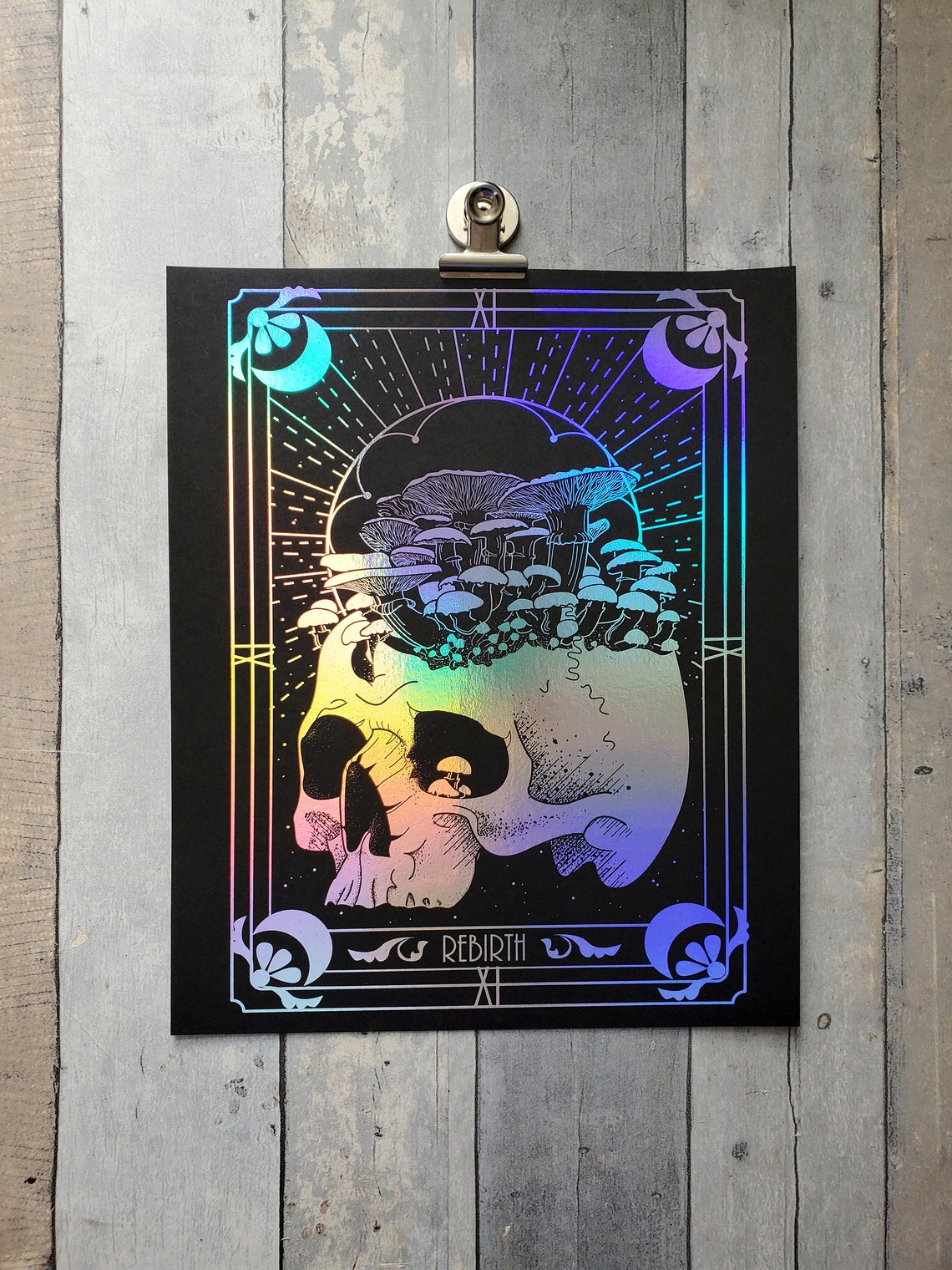 Rebirth Tarot Card Foil Print rebirth Print Rebirth Wall Art - Etsy Canada