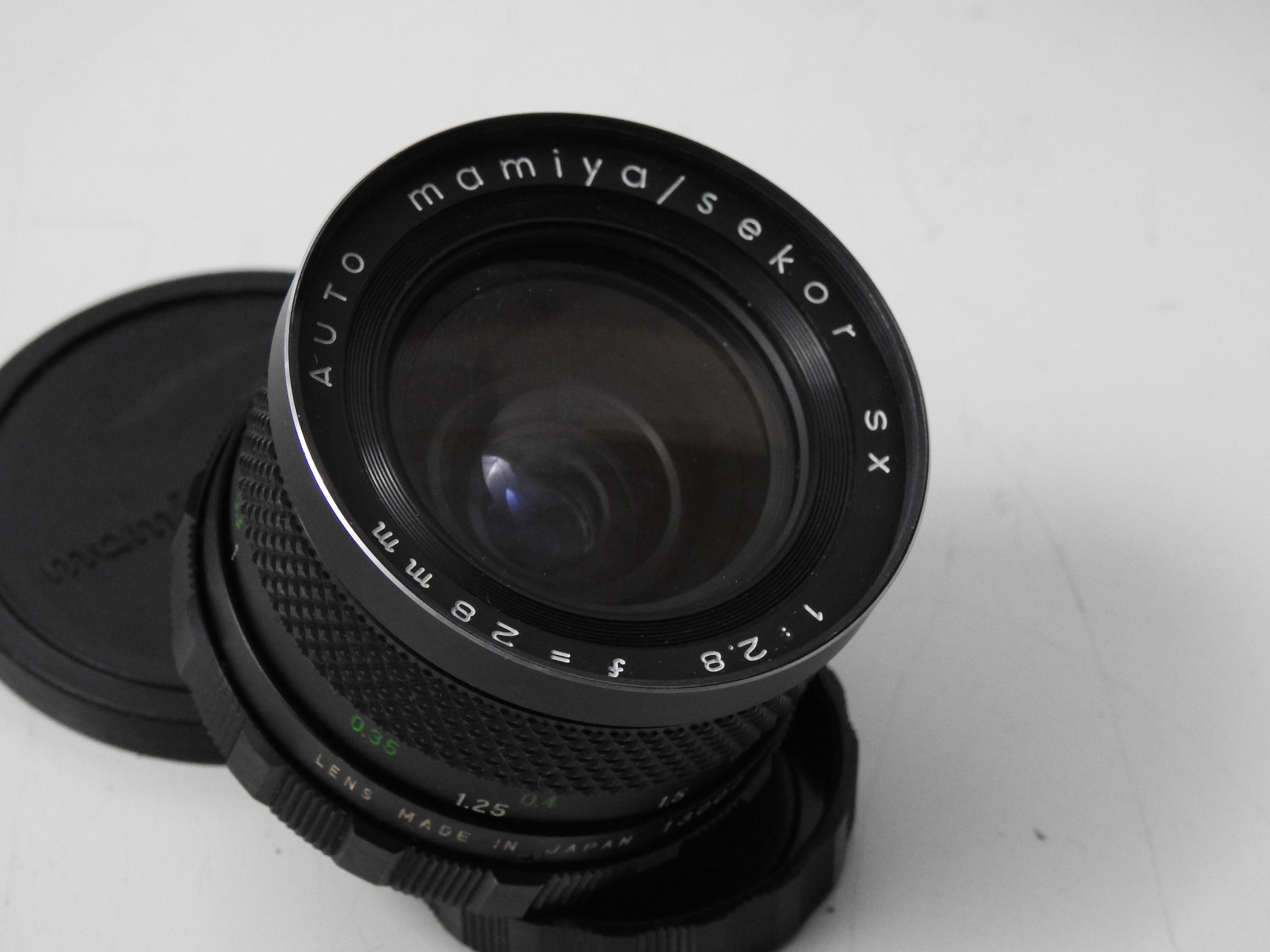MAMIYA SEKOR 28mm 2.8 SX Prime M42 Screw Mount Full Frame Fx