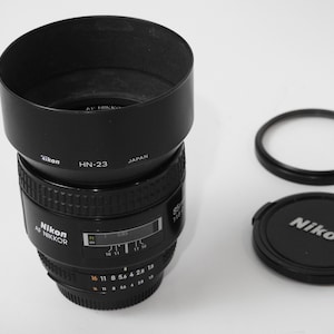 Nikkor 85mm F/1.8 D Nikon Lens: Prime Portrait, Full Frame, Japan