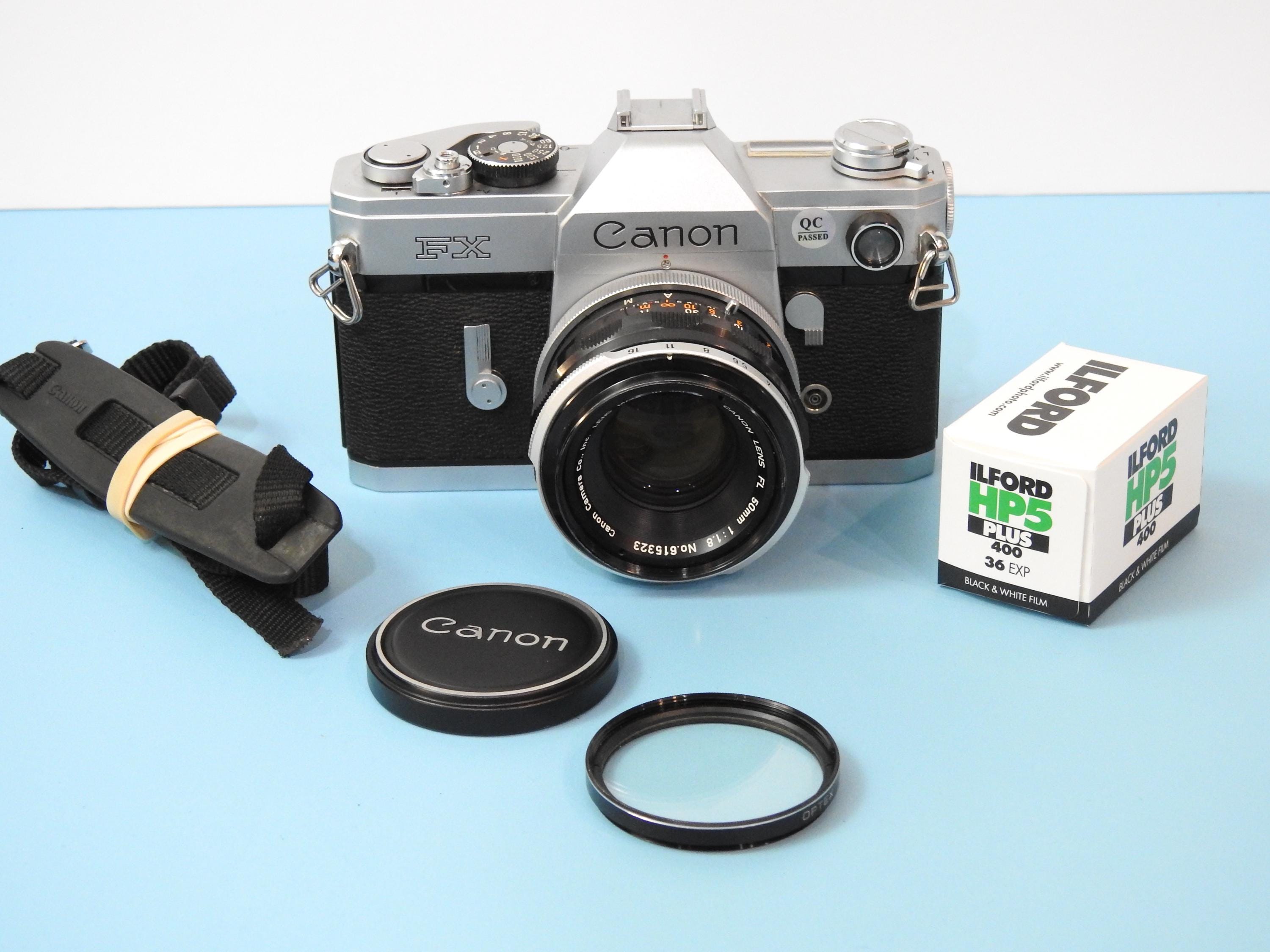 Lens Canon Fx Film Camera Canon FX 35mm SLR Film Camera