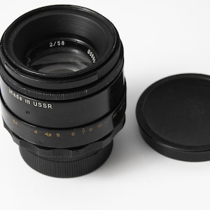 Vintage HELIOS 44-2 58mm f2.0 Lens - USSR Made