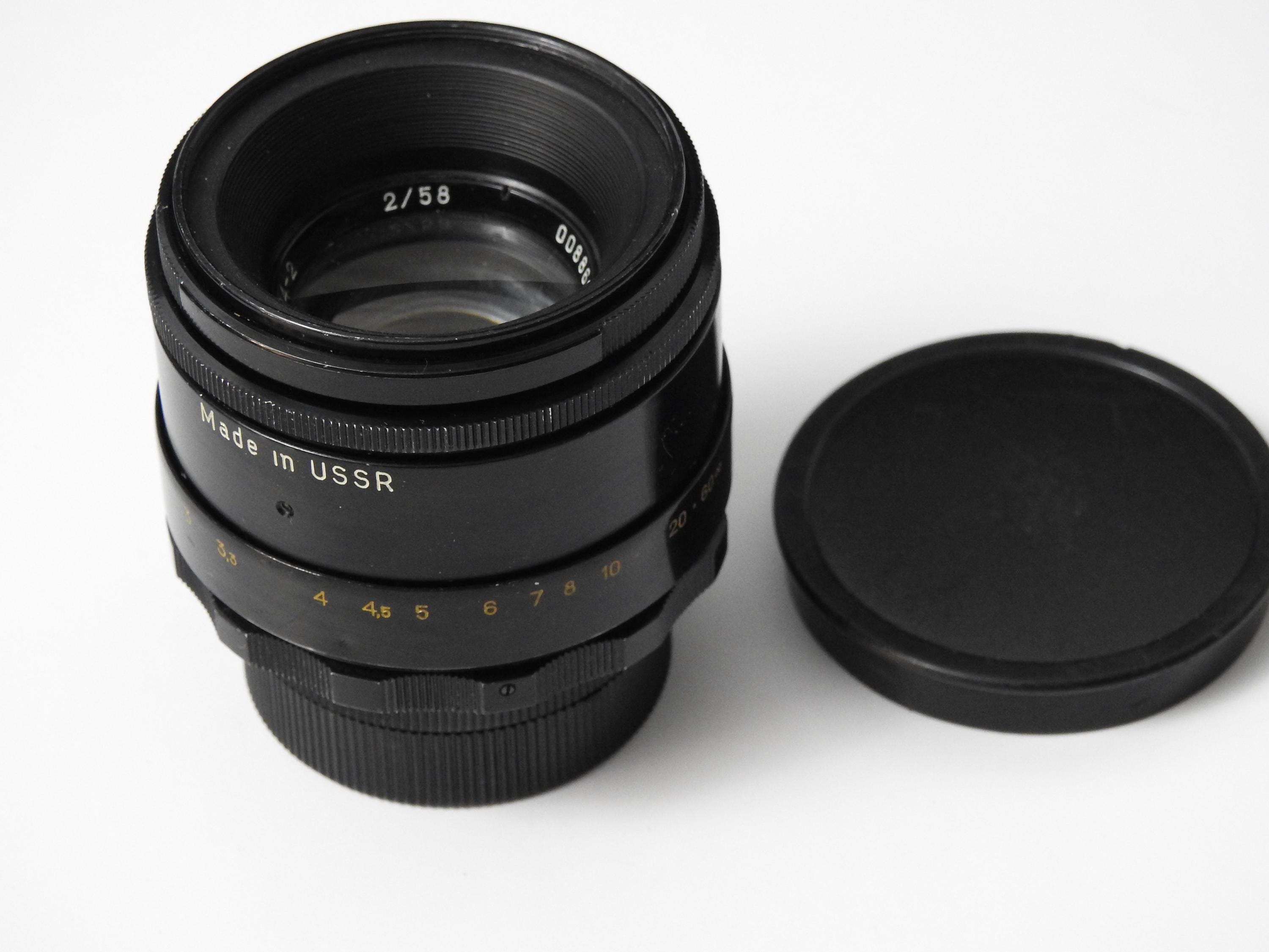 Vintage HELIOS 44-2 58mm F2.0 Lens - USSR Made - Etsy Canada