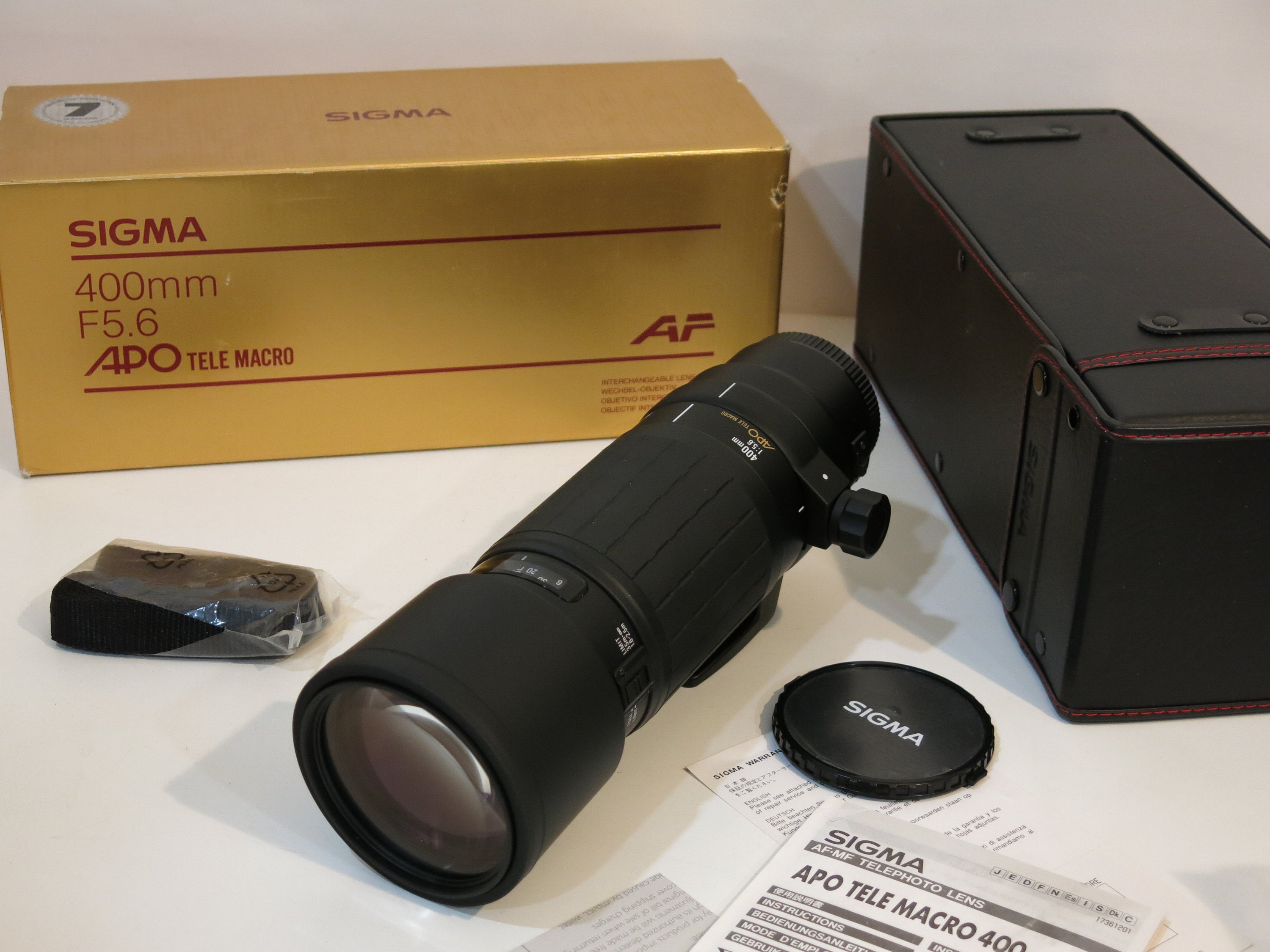 シグマ APO TELEMACRO 400mm F5.6 HSM デジタル改修済 シグマ APO TELEMACRO 400mm F5.6 HSM デジタル改修済 現状