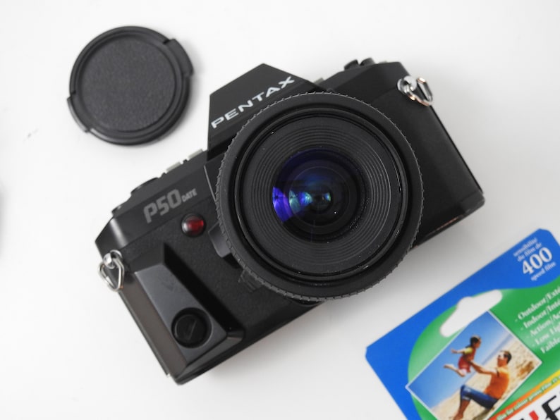 PENTAX P50 Date SLR film camera with Pentax 35-80 Lens Color Film image 6
