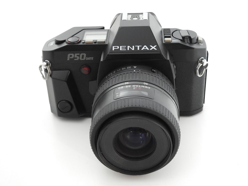PENTAX P50 Date SLR film camera with Pentax 35-80 Lens Color Film image 2