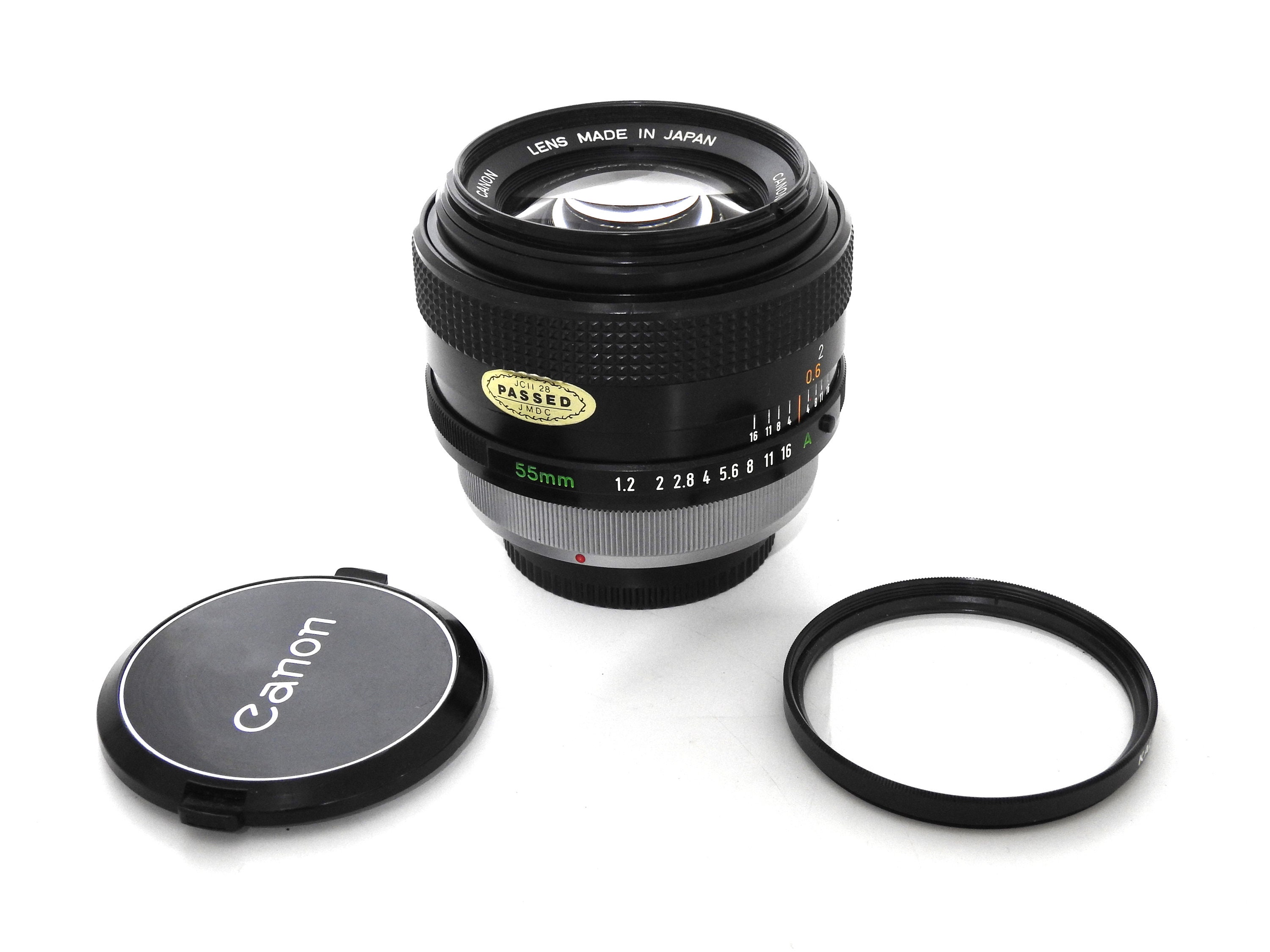 Mint Canon FD 55mm F 1.2 S.S.C. MF FD Mount Prime Fast Lens - Etsy