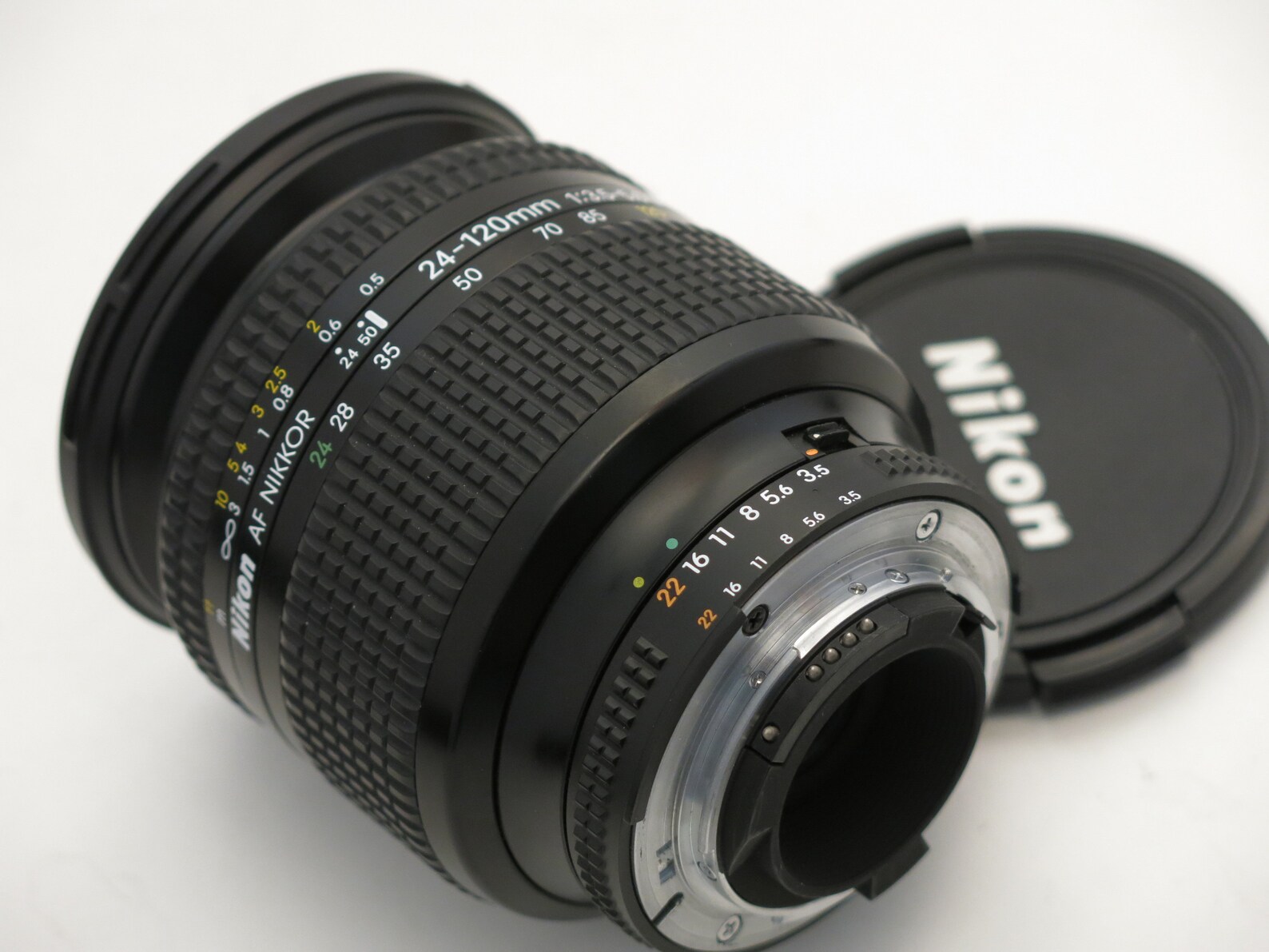 Nikon AF Nikkor 24120mm F 3.55.6 D Full Frame Fx Zoom Lens Etsy