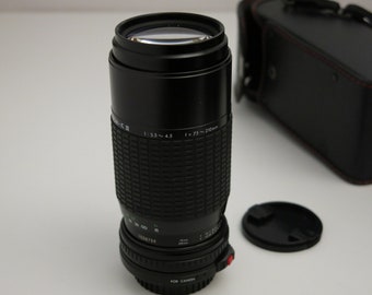 Sigma Zoom Lens 75 210mm F 3 5 4 5 Zoom Mark K Iii Pour Canon Etsy France