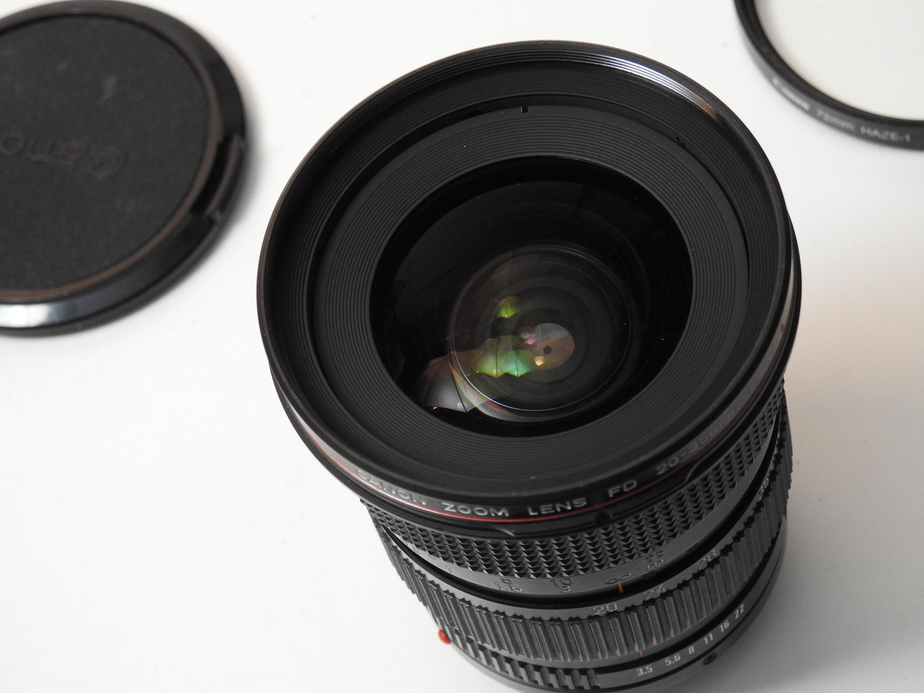 Canon New FD 20-35mm F 3.5 L Wide Zoom Lens for Cine Vintage