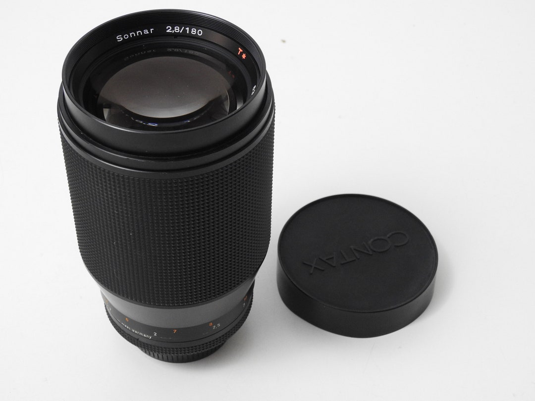 Carl Zeiss sonner 2.8/180 T✳ CONTAX CARL ZEISS SONNAR T* 180mm F2.8 LENS C/Y MOUNT MM