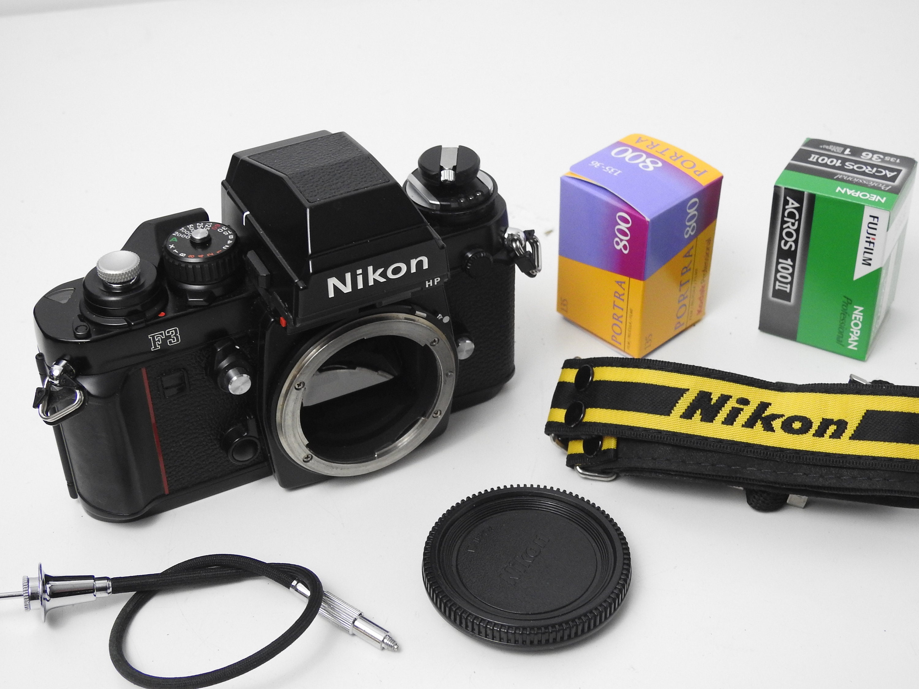 Pristine Nikon F3 HP Film Camera Body Almost New K Focusing - Etsy