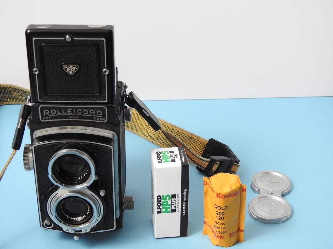 ROLLEICORD TLR Medium Format 6x6 With Xenar 75mm F 3.5 Schneider ...