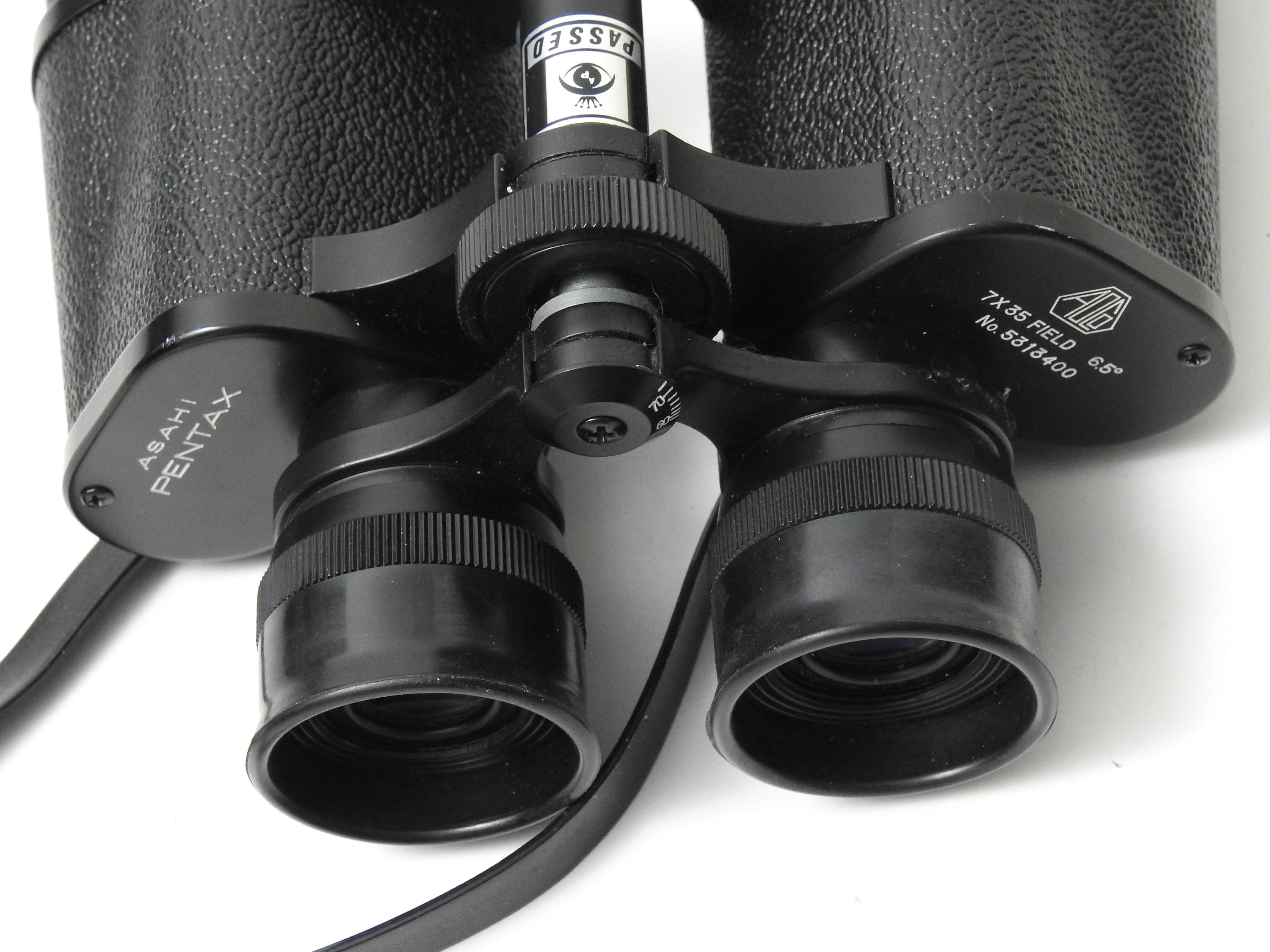 Vintage ASAHI PENTAX 7X35 Binoculars - Field 6.5 Degree - Made in