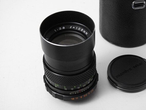 MAMIYA SEKOR 105mm F/2.8 SX Lens: M42 Screw Mount, Full Frame